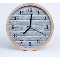 Tulup Holzuhr 30fi cm wanduhr - Klinker