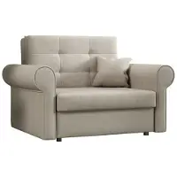 Mirjan 24 Schlafsofa Viva Silver I, Stilvoll Couch, Polstersofa mit Bettkasten, Schlafsessel vom Hersteller (Mono 244)
