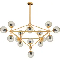 Toolight Hängelampe App267-15C Gold