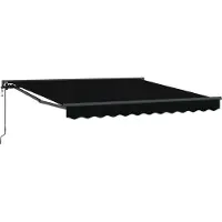 Syfax Markisenrahmen Schwarz 350 x 250 cm