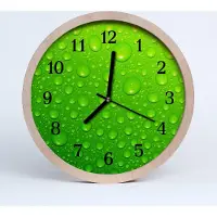 Tulup Holzuhr 20fi cm wanduhr - fällt der Natur