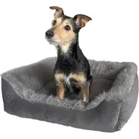 Wallace & Jones Hundebett Mayfair · Onyx-Quarz · S · 51 x 46 x 15 cm