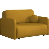 Mirjan 24 Sofa Viva Sun II, Schlafsofa mit Schlaffunktion und Bettkasten, 2-Sitzer (Farbe: Velo 626)
