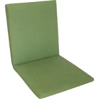 Kettler Herlag Sunny Niedriglehner-Auflage 103x50x4 cm – wetterfest, wasserfest & UV-beständig – waschbarer Bezug mit Reißverschluss – Oliv