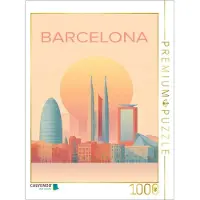 CALVENDO Puzzle Barcelona | 1000 Teile Lege-Größe 64 × 48 cm Foto-Puzzle für glückliche Stunden