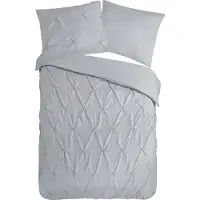 Pure Steppfalten Bettwäsche 240 X 200/220 cm 100% Microfiber