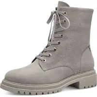 Tamaris Damen Stiefelette Reißverschluss Warmfutter Schnürung Profil 1-26222-41, Größe:40 EU, Farbe:Grau
