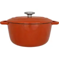 Cosy & Trendy Kasserolle mit Deckel – GEMÜTLICH & TRENDIG – FONTESTIC – Emailliertes Gusseisen – Ø 24 cm – 4,6 l – Geeignet für alle Herdarten, inklusive Induktion – Rostfrei