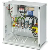 Phoenix Contact PV-Anschlussbox, 1 MPPT, 1IN/1OUT pro MPPT, ÜSS Typ I/II, Feuerwehrschalter, Verschluss, 1 Stk.