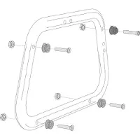 SW-Motech Adapterkit Quick-Lock Evo F. AERO KOFFER