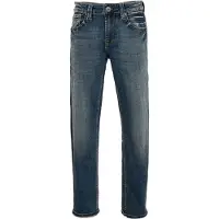 Hangowear Trachtenhose "Trachtenjeans DARRYL", Herren, Gr. 56, EURO, blau (denim), Obermaterial: 98% Baumwolle CO. 2% Elasthan EL., Hosen Trachtenhose