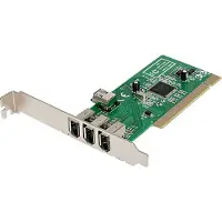 StarTech.com .com 4 Port 1394a FireWire PCI Schnittstellenkarte - 3x extern 1x intern - 4 Total Firewire Port(s) - 4 Firewire 400 Port(s) - PC, Mac