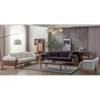 Xl Moebel Gmbh Mehrfarbige Sofagarnitur Designer Weißer 3-Sitzer Luxus Polstersessel