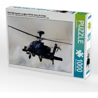 CALVENDO WAH-64D Apache Longbow British Army Air Corps 1000 Teile Puzzle quer 640x480mm, ; 7344217