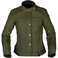 Modeka Thiago Damen Motorrad Textiljacke, oliv, 42