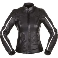 Modeka Alva Damenjacke, schwarz/weiß, 44