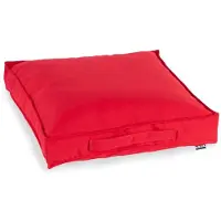 HOCK GmbH & Co. KG H.O.C.K. Classic Uni Outdoor Matratzenkissen 50x50x10cm rot