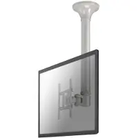 NeoMounts FPMA-C200 Monitor-/TV-Deckenhalterung 10-40" - H 64-104 cm, 75 x 75 mm, 200 x 200 mm, 0 - 180°, 0 - 180°, 360°, Silber