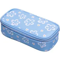 Tenneco Walker Schlampermäppchen Fame Ace Pencil Box Floral Adventure hellblau