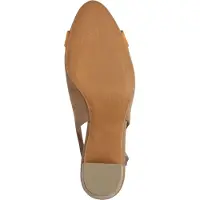 Marco Tozzi Damen Pumps sommerlich luftig leicht bequem Slingback 2-29614-44, Größe:41 EU, Farbe:Beige