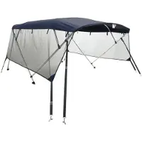 Syfax 4-Bow Bimini-Top mit Mesh-Seitenteilen 243x(200-213)x137 cm