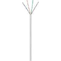PROCABLE CAT 5e Netzwerkkabel, U/UTP, Grau, CCA Kupfergemisch für SOHO Anwendungen, AWG 24/1 (solid), PVC