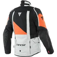 Dainese D-EXPLORER 2 GORE-TEX Textiljacke glacier grau-orange-schwarz 58