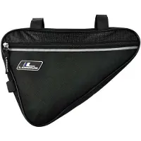 Longus Trilong Rahmentasche Black