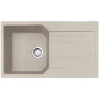 Franke Urban - Fragranit Küchenspüle UBG 611-86, 860x500 mm, sahara 114.0700.114