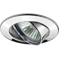 Paulmann Leuchten1, Einbaustrahler, GU10, 1 Glühbirne(n), Halogen, 230 V, Chrom