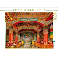 CALVENDO Puzzle – Ein Blick in das Matepani Gumba | 1000 Teile, fertige Größe: 64 x 48 cm | Fotopuzzle für entspannte Stunden