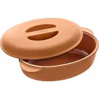 Berndes Bräter, oval, Terracotta, natur - b.terra