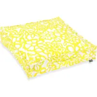 HOCK GmbH & Co. KG H.O.C.K. Paloma Outdoor Matratzenkissen 50x50x10cm floral gelb