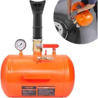 Vevor Reifenaufblaser, 9 L Luftreifenblaster, 150 PSI Handblaster, tragbares Reifenaufblaswerkzeug, 87-116 PSI Betriebsdruck für Traktoren, Lkw, ATV, Auto und Fahrzeugreparatur, 5 gal
