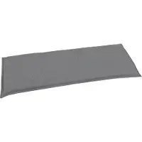 GO-DE Textil ,Bank-Auflage 115cm ,grau ,20925-11
