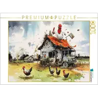 CALVENDO Der Bauernhof - Foto-Puzzle', 1000 Teile, 1000 Stück(e), Kunst