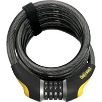 Onguard Antitheft Combo Doberman-185 Cmx15 Mm Kabelschloss