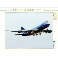 CALVENDO Puzzle Silkway Azerbaijan Cargo Boeing 747-8F 1000 Teile Puzzle quer | 1000 pieces, finished size 25.2 × 18.9 in (64 × 48 cm) | Photo puzzle for happy hours