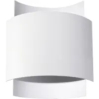 Sollux Schlichte Stahlwandleuchte Elegantes minimalistisches modernes Design für Schlafzimmer Wohnzimmer Futuristischer Stil UnaUn Quelle deLight GU9 A++-E 22/11/23 cm