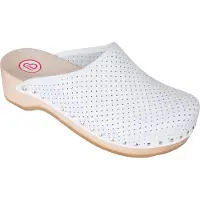 Berkemann Standard-Toeffler Clogs Uni-Erwachsene, Weiß (weiß 100), 39.5 EU (H