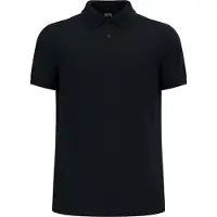 Odlo Ascent Natural Kurzarm-poloshirt Schwarz L Mann Schwarz L