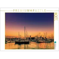 CALVENDO Puzzle Port Vell 1000 Teile Lege-Größe 64 x 48 cm Foto-Puzzle Bild von hessbeck.fotografix, 1000 Stück(e), andere, 14 Jahr(e)
