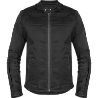 Replay Jacket One Motorrad Textiljacke (Black,M)