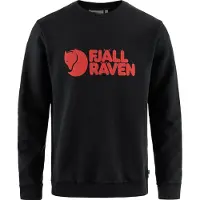 Fjällräven - Logo Sweater - Pullover Gr XS schwarz