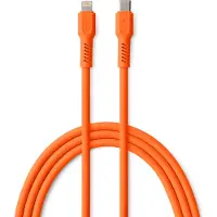 Forever , USB-C Lightning Kabel 2.4A 27W 1.8m Sync Schnellladekabel stabil, Orange