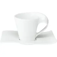 Villeroy & Boch 1025251411, Set, Weiß, Porzellan, Espresso, 2 Stück(e), 254 g