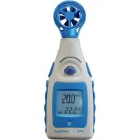 Peaktech P 5170 - Flübergelrad Anemometer 0 55 Knoten mit Thermometer -10 ... +45¡C
