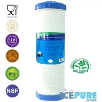 Alapure 20 Zoll großer blauer GAC-Kohlewasserfilter ALA-GAC20BB