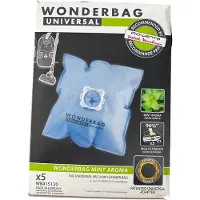 Rowenta WB415120, Staubbeutel, Zylinder-Vakuum, Blau, Mikrofaser, 5 Stück(e)