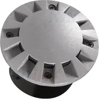Kanlux S.A. Outdoor Bodeneinbauleuchte Roger IP66 1W 230V 6000K kaltweiss LED Grau